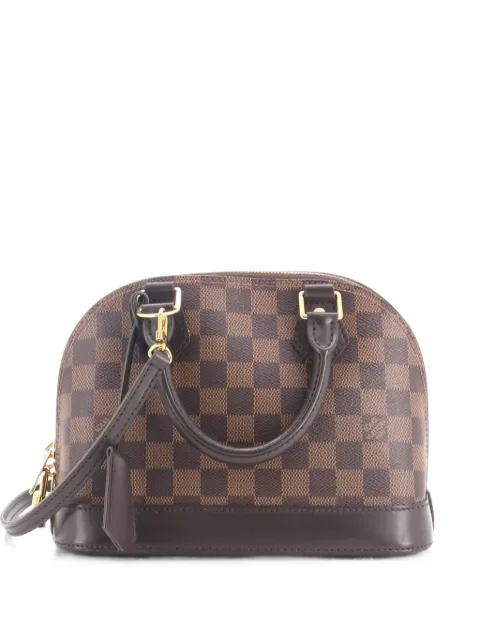 Louis Vuitton Pre-Owned Alma Handbag Damier BB shoulder bag Brown HB3P8MZP78ENFOFL