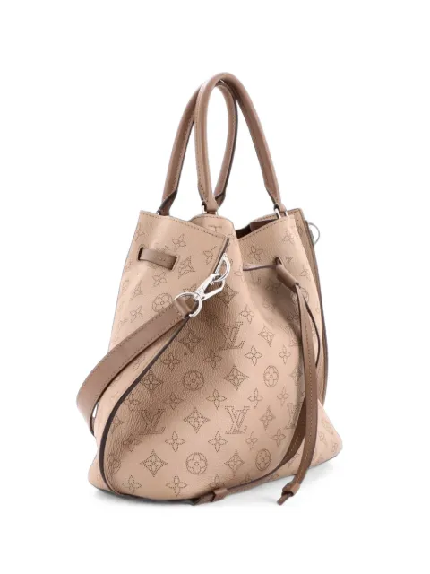 Louis Vuitton Pre-Owned Girolata Handbag Mahina Leather tote bag Neutrals U8S3XQJN8X2I1362