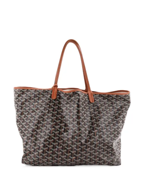 Goyard Pre-Owned Saint Louis Coated Canvas GM tote bag Brown GBQZU17ACPAS7X7Q