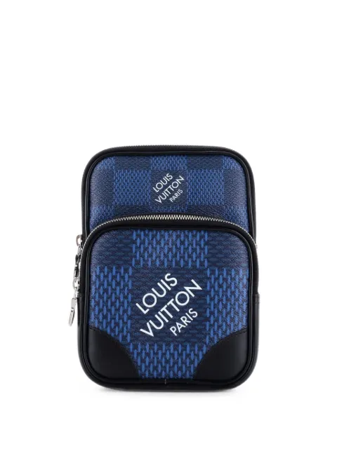 Louis Vuitton Pre-Owned Amazone Sling Bag Limited Edition Damier Graphite 3D crossbody bag Blue FZSLAMUQMH13ZACH
