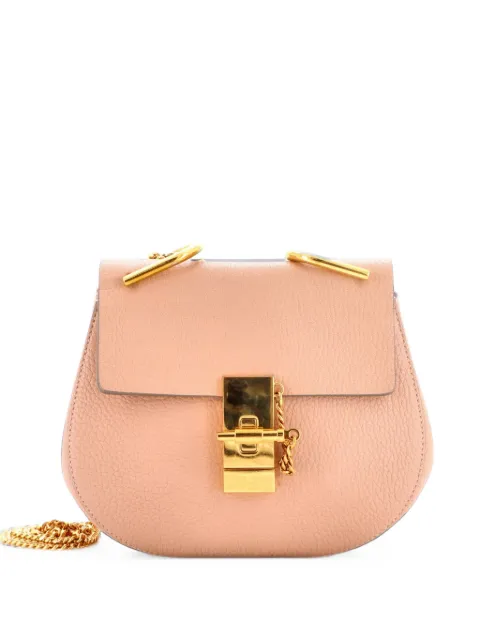 Chloé Pre-Owned Drew Leather Small crossbody bag Pink TVB58TQUGCBJYLNR