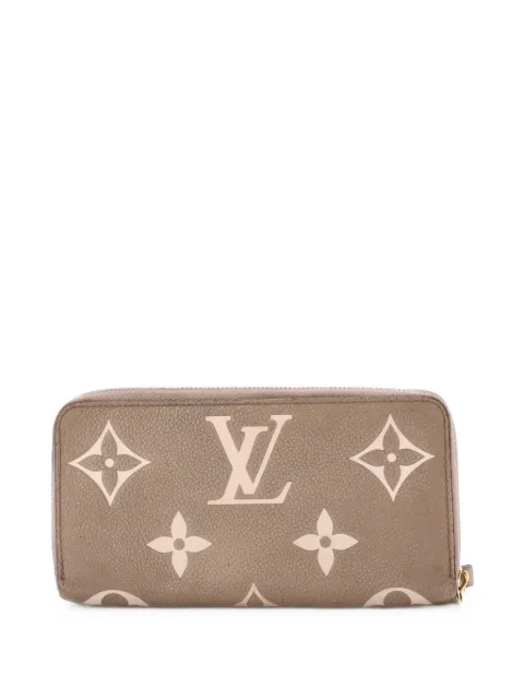 Louis Vuitton Pre-Owned Zippy Wallet Bicolor Monogram Empreinte Giant small wallets Neutrals FF2MGSP2FEQON7ZX