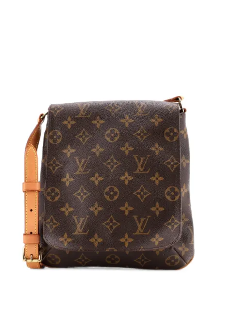 Louis Vuitton Pre-Owned Musette Salsa Handbag Monogram Canvas PM shoulder bag Brown BZWH9ANH4CF3Q83L