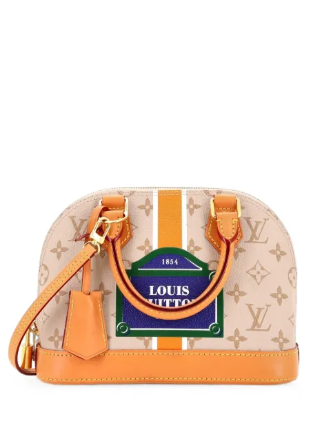 Louis Vuitton Pre-Owned Alma Handbag Monopaname Canvas BB satchel Neutrals B5EU3HOQN2YPF49D