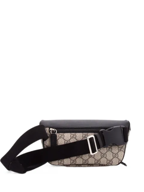 Gucci Pre-Owned Eden Waist Bag GG Coated Canvas Medium belt bag Black 8UJ5YI3YI5P18CXG