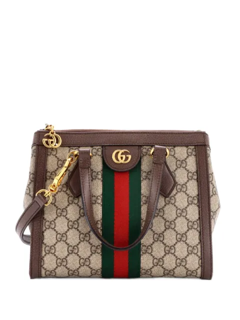 Gucci Pre-Owned Ophidia Top Handle GG Coated Canvas Small tote bag Brown S88ZDBNPG2OD5J9M