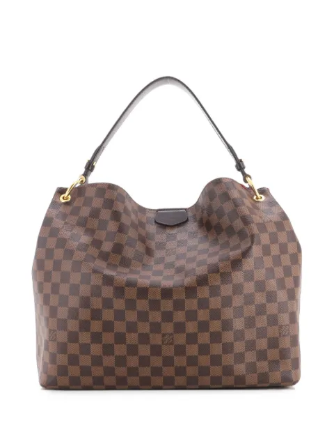 Louis Vuitton Pre-Owned Graceful Handbag Damier MM hobo bag Brown SAP6I6MLCR6E9NBG
