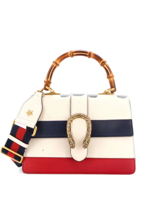 Gucci Pre-Owned Dionysus Bamboo Top Handle Bag Colorblock Leather Medium satchel Multicolour APE3RVGHBCQX6PJE