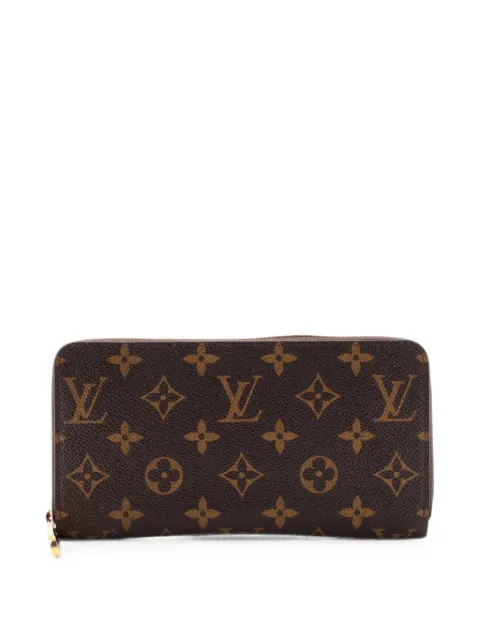 Louis Vuitton Pre-Owned Zippy Wallet Monogram Canvas small wallets Brown 832D2M4E9NS4BFKA