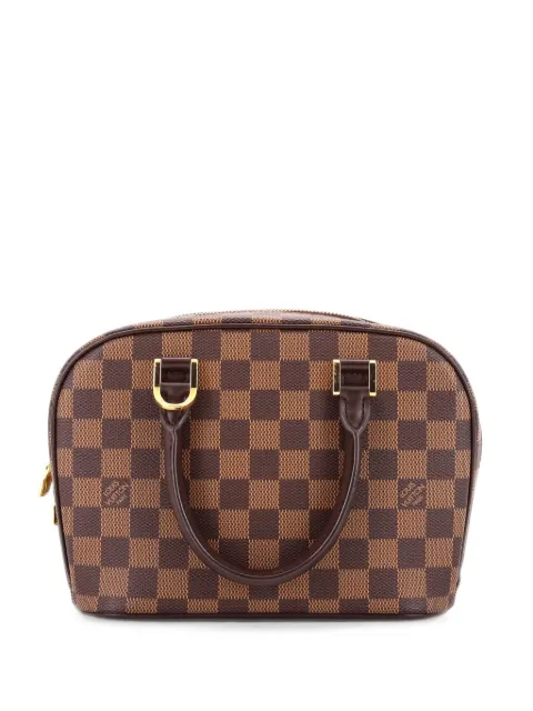Louis Vuitton Pre-Owned Sarria Handbag Damier Mini satchel Brown 8ADS0IRMAL0I99XO