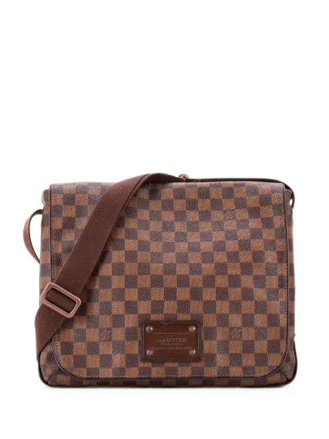 Louis Vuitton Pre-Owned Brooklyn Handbag Damier MM crossbody bag Brown ZIFC4A24PYQNGO0A