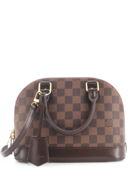 Louis Vuitton Pre-Owned Alma Handbag Damier BB shoulder bag Brown 34IFSDBXOO1OPYEO