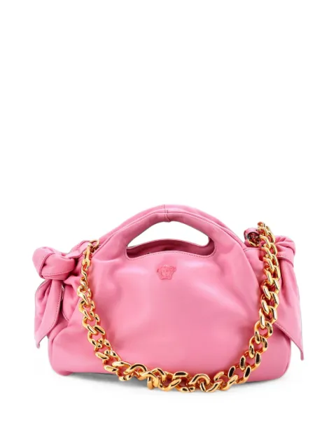 Versace Pre-Owned Medusa Head Chain Tote Leather shoulder bag Pink YAPOSLNCXM5PEQ4E