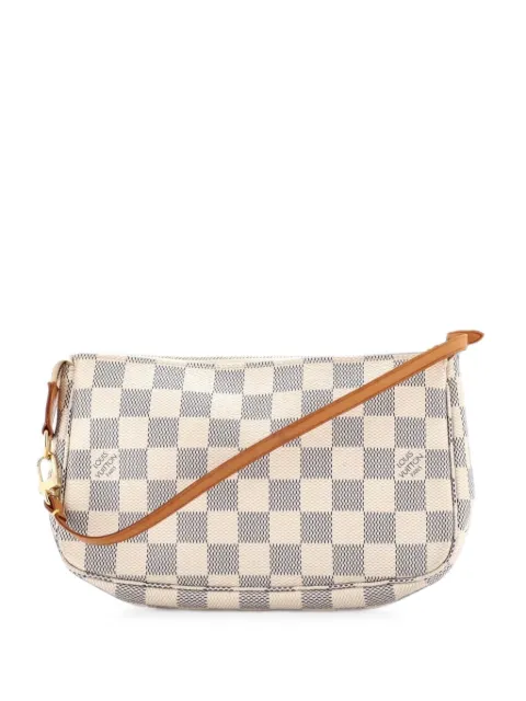 Louis Vuitton Pre-Owned Pochette Accessoires Damier clutch bag White XP6YFL02XO8T6IR9