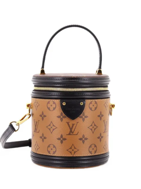 Louis Vuitton Pre-Owned Cannes Handbag Reverse Monogram Canvas satchel Brown VYKGDLL10RXBSB2D