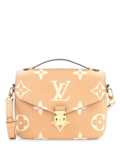 Louis Vuitton Pre-Owned Pochette Metis Bicolor Monogram Empreinte Giant crossbody bag Neutrals WCS466IF03Z6GNPM