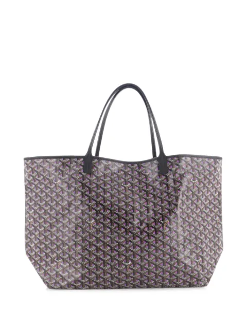 Goyard Pre-Owned Saint Louis Claire Voie Coated Canvas GM tote bag Purple GOE373G522ZIJ817