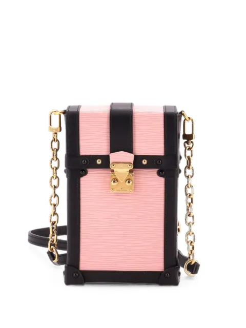 Louis Vuitton Pre-Owned Vertical Trunk Pochette Epi Leather travel bag Pink RMC5GYNT042XWEPW