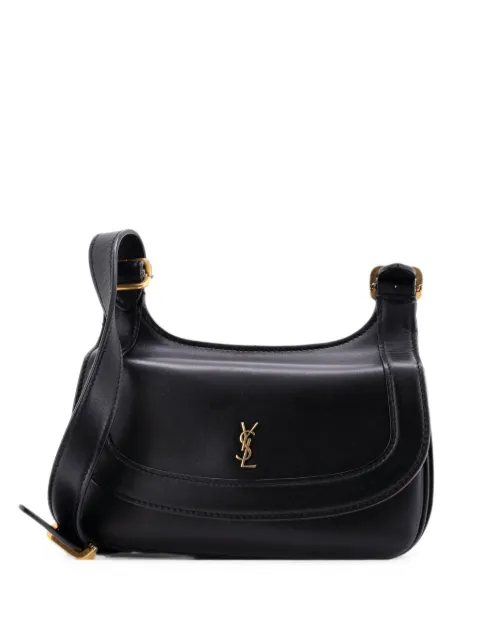 Saint Laurent Pre-Owned Charlie Leather Small shoulder bag Black 7Z2RJOS2W3XZYAT8