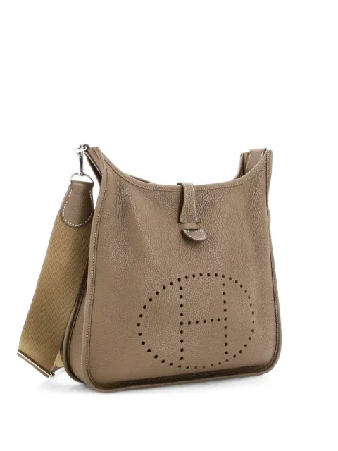 Hermès Pre-Owned Evelyne Bag Gen III Clemence PM crossbody bag Grey ZEUPOK6I4KKKCMGF