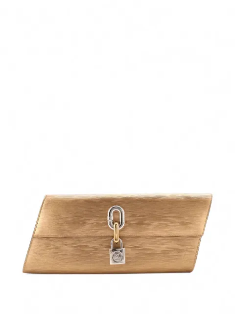 Louis Vuitton Pre-Owned Blade Epi Leather clutch bag Gold A5MCQ8E3NW4WJ7EH