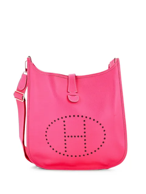 Hermès Pre-Owned Evelyne Bag Gen III Epsom GM crossbody bag Pink 0730RNMI05FSR1WE