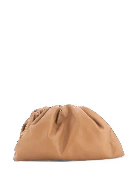 Bottega Veneta Pre-Owned The Pouch Leather Teen clutch bag Brown 1O7LFK31WTNVHL7L
