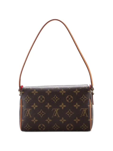 Louis Vuitton Pre-Owned Recital Handbag Monogram Canvas shoulder bag Brown 02737NYCOOJG2YM2