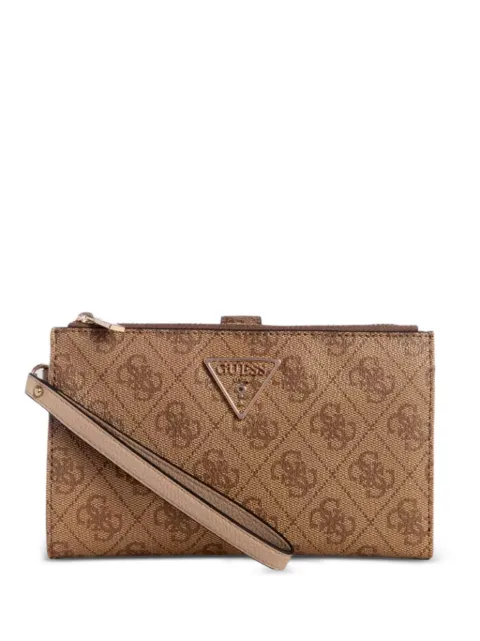 GUESS USA Laurel monogram-print wallet Brown SG8500157