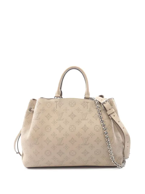 Louis Vuitton Pre-Owned 2000-2026 Monogram Mahina Bella Tote satchel Neutrals OXVR6524G29G3N2B