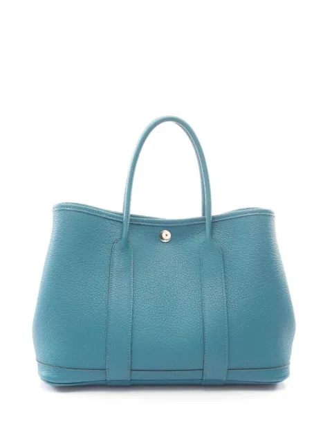 Hermès Pre-Owned 2018 Negonda Garden Party 30 tote bag Blue ENUK7KKCIH3KF106