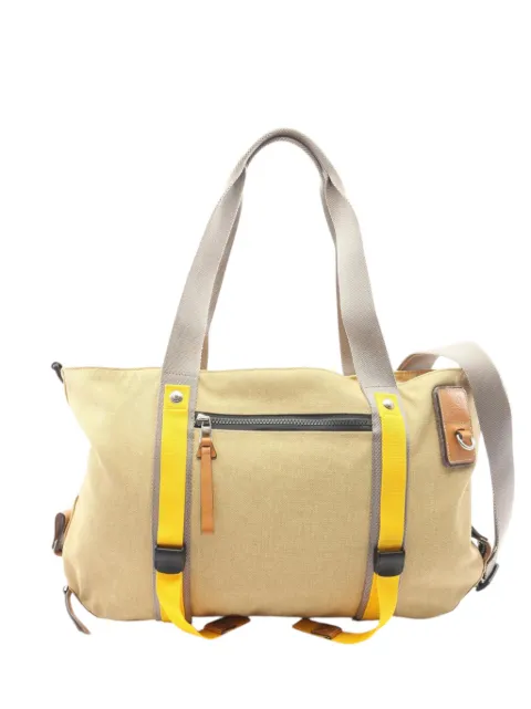 Loewe Pre-Owned 2010-2026 Canvas Eye Nature Tote satchel Neutrals METI6RIKI1VLIYKB