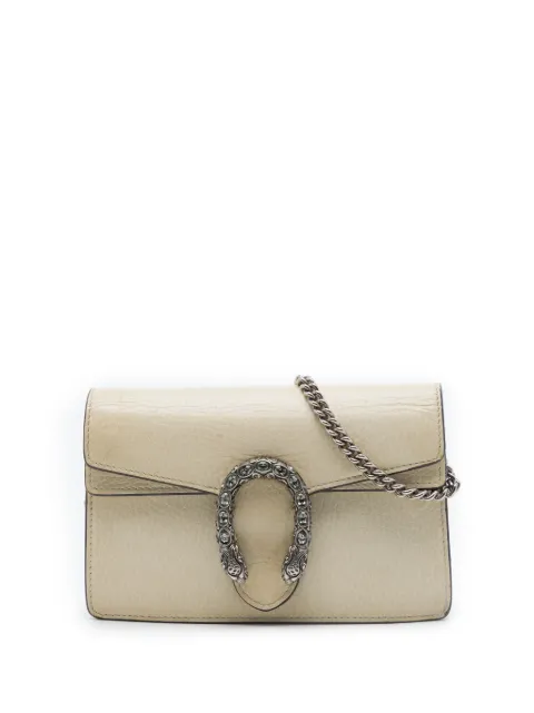 Gucci Pre-Owned 2016-2026 Mini Calfskin Dionysus crossbody bag Brown QUEKF8M3QWAH1N4B