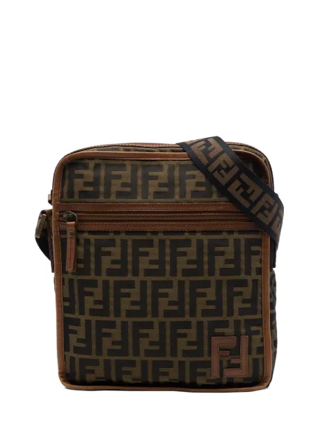 Fendi Pre-Owned 2000-2010 Zucca Canvas crossbody bag Brown U48EZZP6WXFP4VMJ