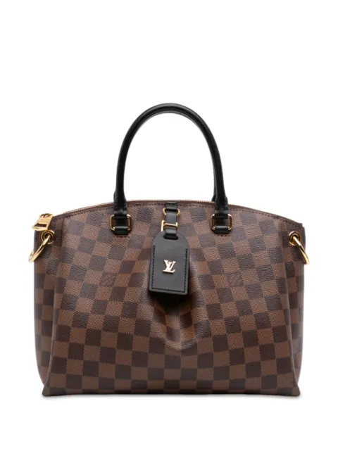 Louis Vuitton Pre-Owned 2021-2026 Damier Ebene Odeon Tote PM satchel Brown AY10G2T6IW5P8NIX