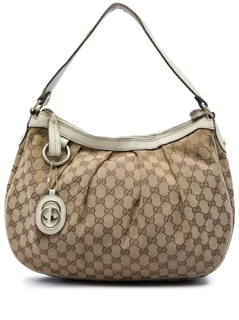 Gucci Pre-Owned 2016-2026 GG Canvas Sukey shoulder bag Neutrals V7EHYZGUVJ1DPJML
