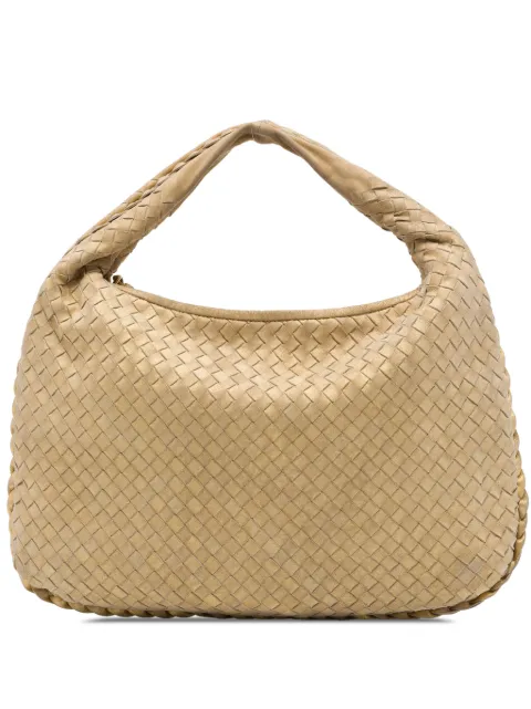 Bottega Veneta Pre-Owned 2004 Small Metallic Nappa Intrecciato Veneta hobo bag Gold WWWWT84087PEIQOR