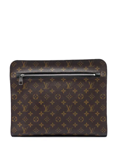 Louis Vuitton Pre-Owned 2010 Monogram Macassar Portfolio Case clutch bag Brown TMKD8HKI3HFGFO2B