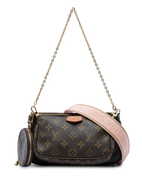 Louis Vuitton Pre-Owned 2020 Monogram Multi Pochette Accessoires satchel Brown NGO97VFDCLC164UX