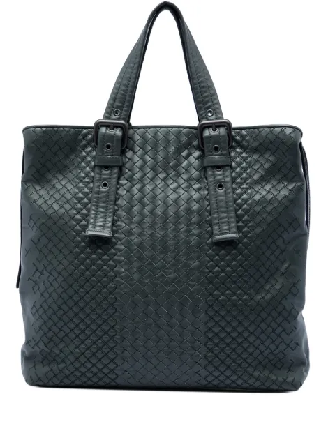 Bottega Veneta Pre-Owned 2012-2026 Nappa Intrecciato Aurelio tote bag Grey JTNNFQJEWKNL5YU5