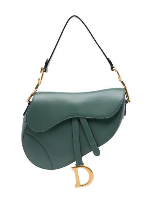 Christian Dior Pre-Owned 2019 Smooth Calfskin Saddle Bag shoulder bag Green 61ZAG3S2TWRJAOA8
