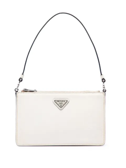 Prada Pre-Owned 2000-2013 Saffiano shoulder bag White AGL8ZN8XDW0BVNLU