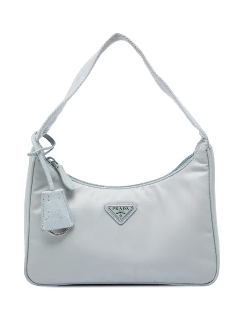 Prada Pre-Owned 2019-2026 Mini Tessuto Re Edition 2000 shoulder bag Grey 0C2UAR7E4DD3HYPB