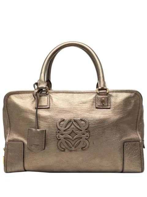 Loewe Pre-Owned 2011 Metallic Leather Amazona 35 handbag Gold LYGWJRP6VG4MO4YY