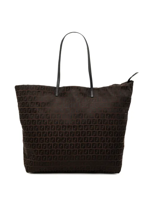 Fendi Pre-Owned 2000-2010 Zucchino Canvas tote bag Brown 6TPVJ147UTNVJ2MP