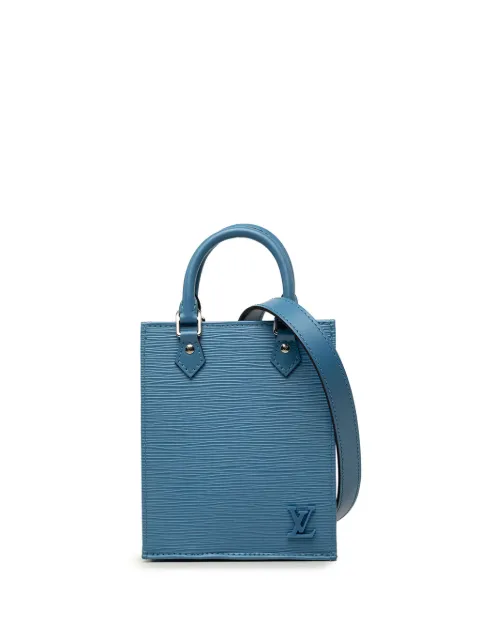 Louis Vuitton Pre-Owned 2020 Epi Petit Sac Plat satchel Blue CXTL1JLK1MYC2BUZ