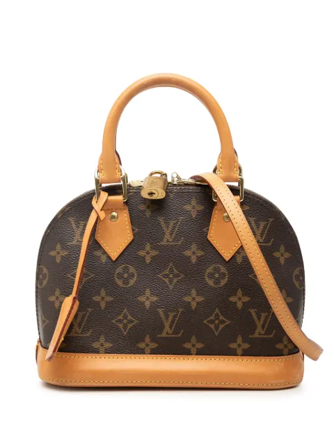 Louis Vuitton Pre-Owned 2015 Monogram Alma BB satchel Brown KAPPM2Y3ZVVGCDIV