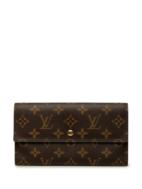 Louis Vuitton Pre-Owned 2003 Monogram Porte Tresor International long wallets Brown BFP8W1XE54OI6ZL0