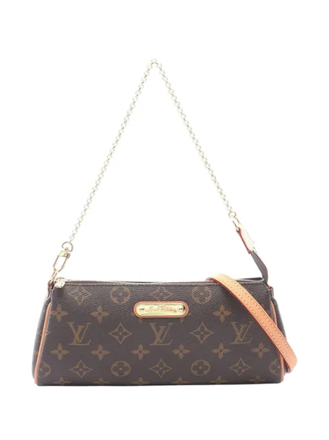 Louis Vuitton Pre-Owned 2012 Monogram Eva satchel Brown I4XU7L189JB339ZW