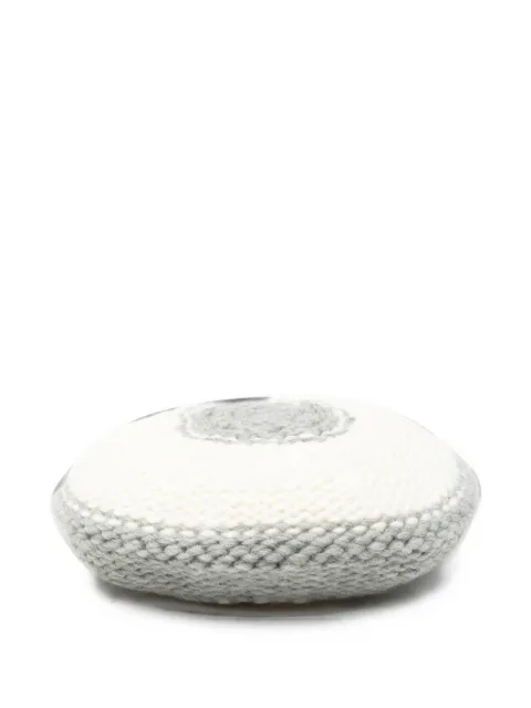 Stine Goya chunky-knit beret Grey SGA0842497